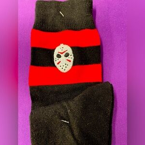Friday the 13th knee high socks